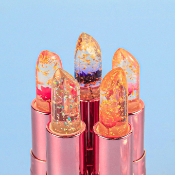 Wholesale Clear Foil Lipstick: Flower Magic Lipstick - Change Color, Moisturizing, Color Changing Private Label Lipstick
