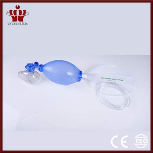 Silicone reusable ambu bag valve mask