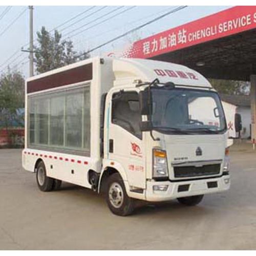 Серия sinotruck HOWO перевозит СИД передвижной агитационный грузовик