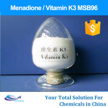 Vitamin K3 and Vitamin CAS 58-27-5 Menadione Sodium Bisulfate Powder Vitamin K3 Supplier