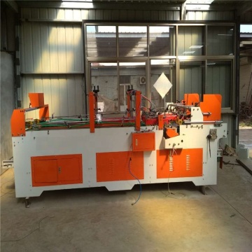 Semiautomatic carton folder gluer bottom lock machine