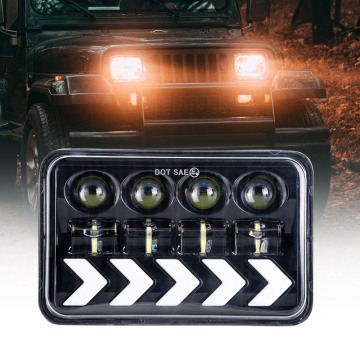 Cina New Square Led Headlight per il 1995 Jeep Grand Cherokee