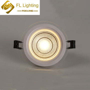 Indoor LED Downlights: 5W-25W Recessed Surface Mount with Glass Cover