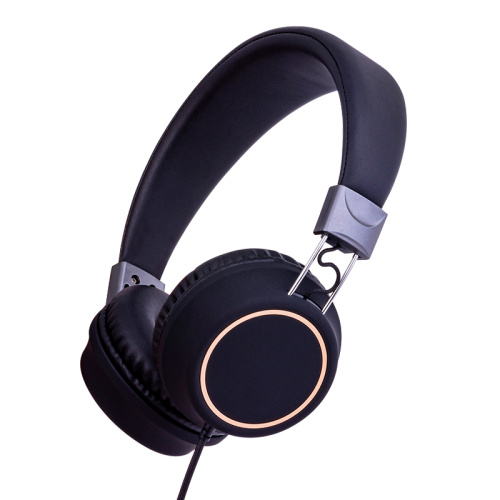 Educational student wired headphone with microphone