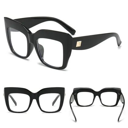 Wholesale Anti Blue Light Vintage Style Plastic Optical Frames Glasses