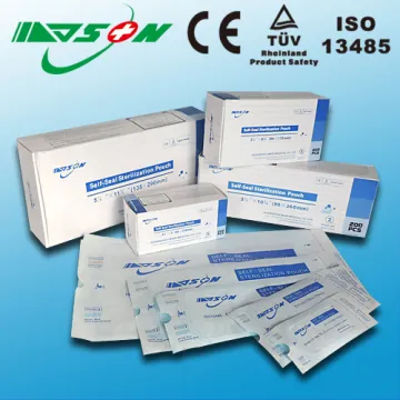 Disposable Dental Materials Self Sealing Sterilization Pouch