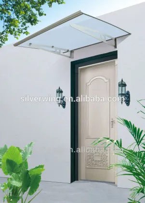 Aluminum awning brackets sun rain shade used door awnings