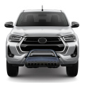 U-shaped baffle with perforated front bumper