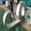 304 Tipo de puente de cadena de remolque de cables de acero inoxidable utilizado para la protección de la máquina herramienta CNC.
