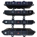 Car multifunctional combination panel