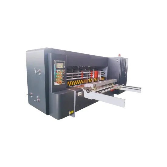 Rotary Box Slotter: Corrugated Cardboard Creasing and Slotting Machine