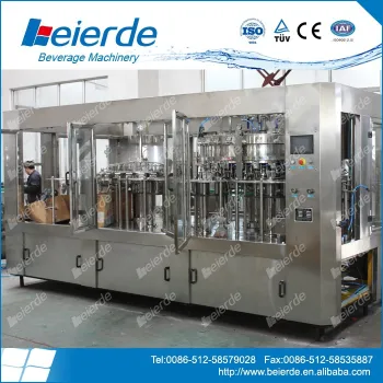 carbonated can filling machine