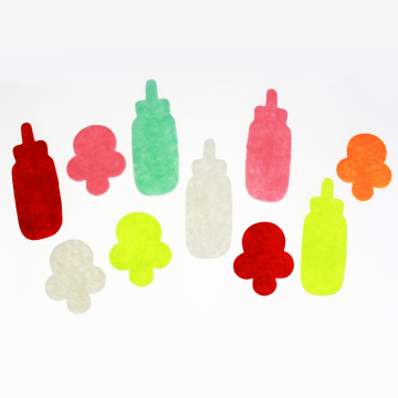 DIY felt babycare kit assortment