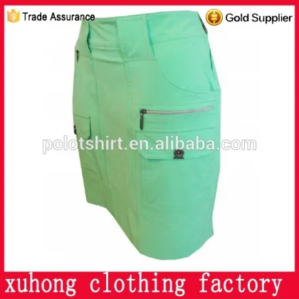 2-button zip fly Plus Size Comfort Stretch golf shorts