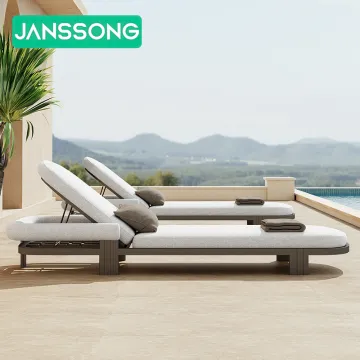 Luxury Aluminum Deckchair Patio Furniture - Outdoor Sun Loungers & Beach Lounge Beds