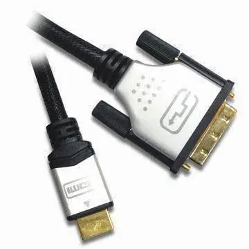 HDMI to DVI Cable with Aluminum Shell