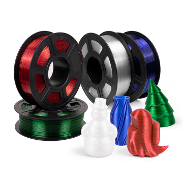 Isanmate Dimensional Precisión 0.02 Tolerancia 1 kg 1.75 mm PLA PETG ABS 3D Filamento de plástico Filamento transparente Multicolor