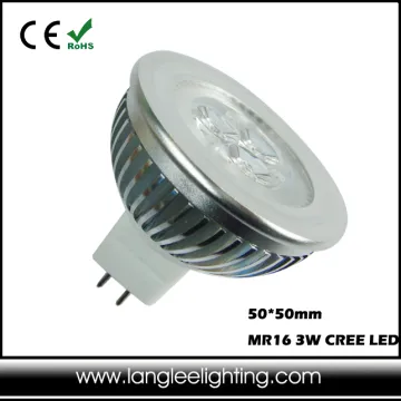 3PCS 1W CREE LED MR16 Spotlight