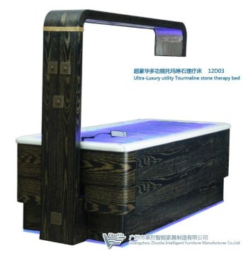 Ultra-Luxury thermal far infrared beauty massage bed 12D03