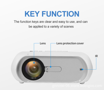 Full HD 1080p Projector T9 - 3D 4K Home Cinema