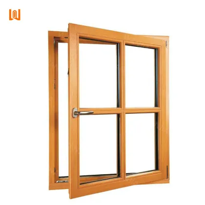 High Quality Custom Modern Wooden and Aluminum Clad Casement Windows