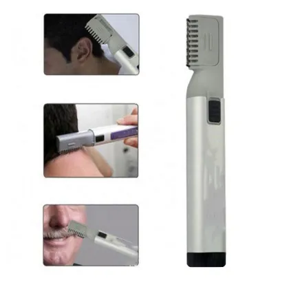  Battery-Operated Hair Trimmer for DIY Beard and Mustache Grooming at Home