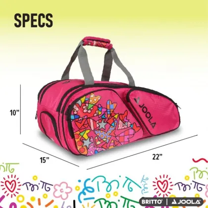 Durable Joola Racket Backpack for Pickleball and Tennis