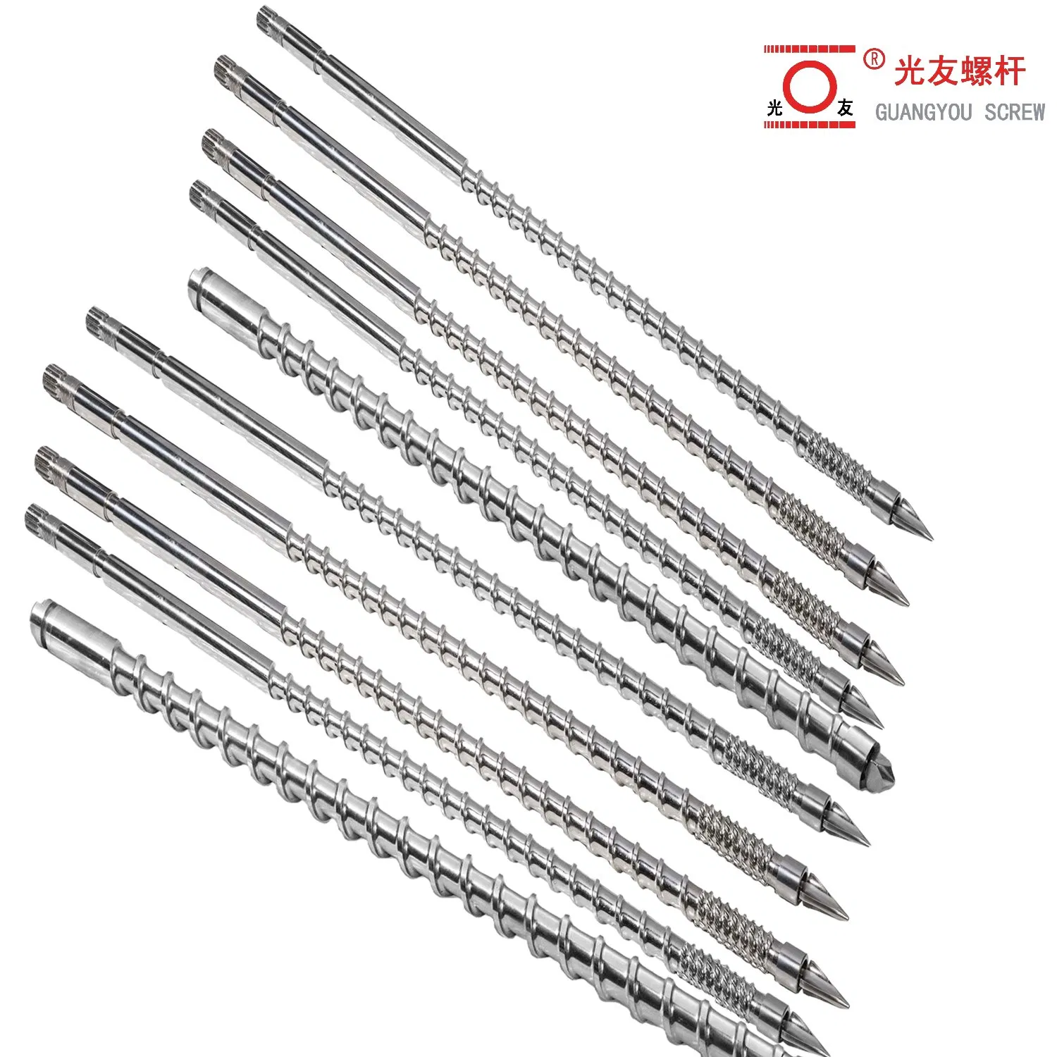 Screw at bariles para sa mga machine ng paghubog ng iniksyon