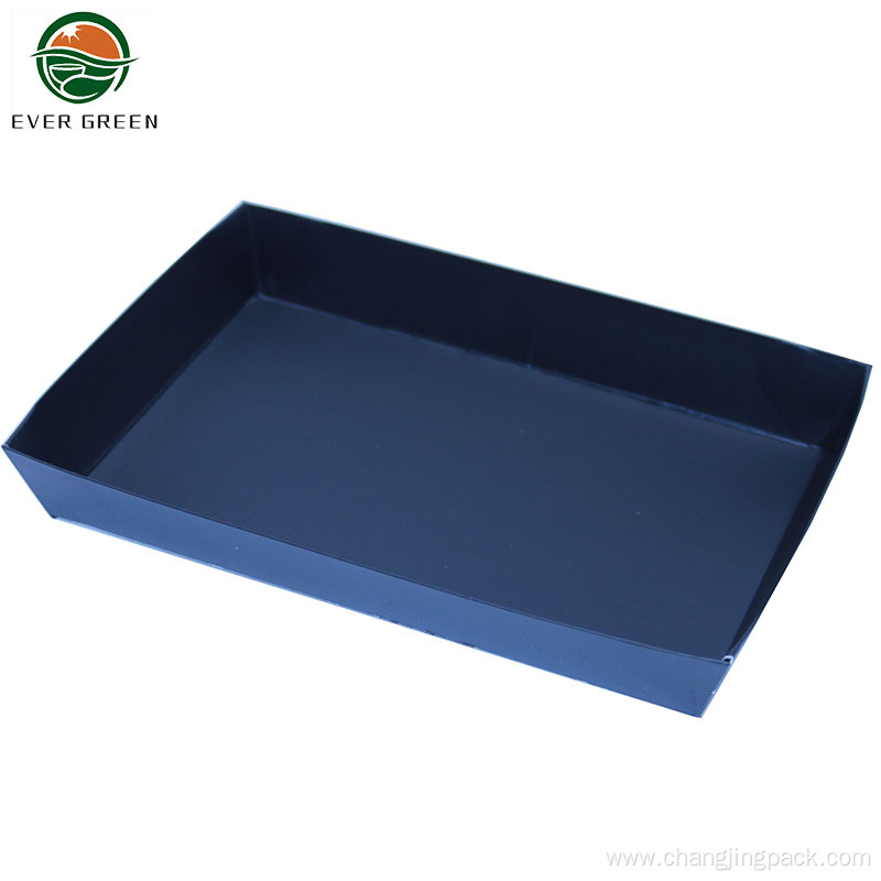 Disposable Biodegradable Takeaway White Paper Food Tray