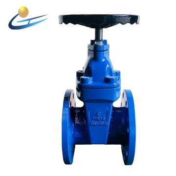 BS5163 DIN3352 Ductile Iron Stem Sluice Gate Valves