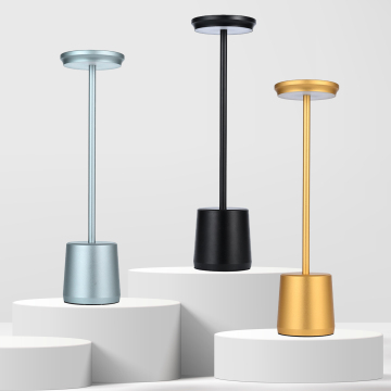 Modern Rechargeable LED Table Lamp for Living Room and Bedroom Decor