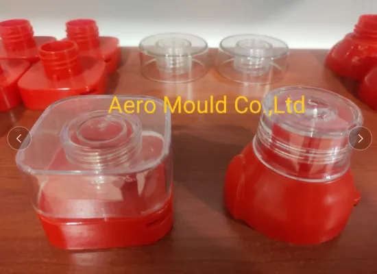 Transparent bottle cap mould