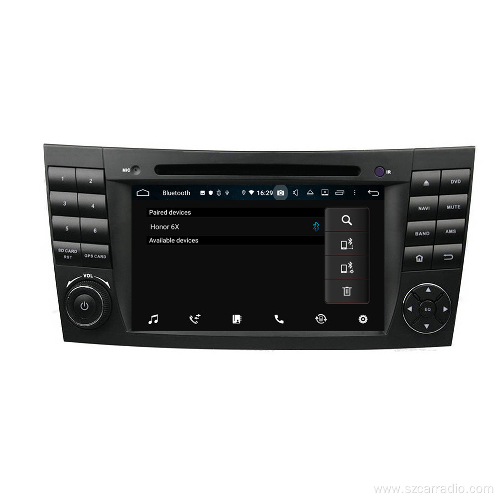 Autoradio Android 9.0 for E-Class W211 G-Class w463