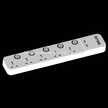 USB power extension socket/electrical extension board/surge protector power strip