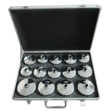 Auto Repair Tool Kit: 23PCS Cap Oil Filter Wrench Removal Puller