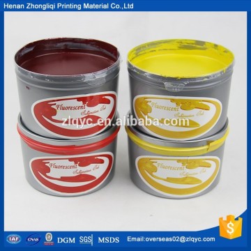 2016 bright color fluorescent pigment for heat transfer machine