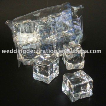 Large Acrylic artificial ice cubes