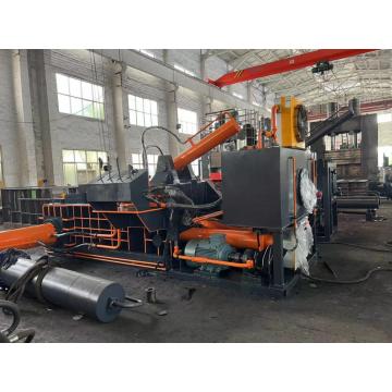 Steel Shavings Scrap Iron Rebar Baler For Recycling