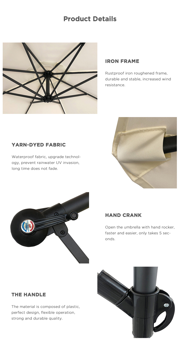 Cantilever Umbrellas OU1001-5