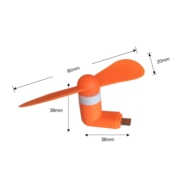 Mini USB Portable Cell Phone Fan