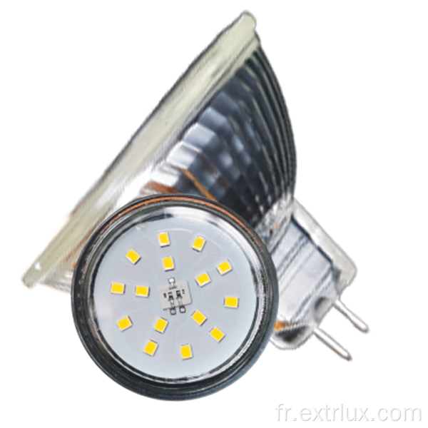 Spotlights en verre LED SMD 5W dimmable 60 ° MR16