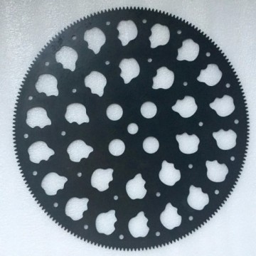Blue steel Carrier for metal parts grinding
