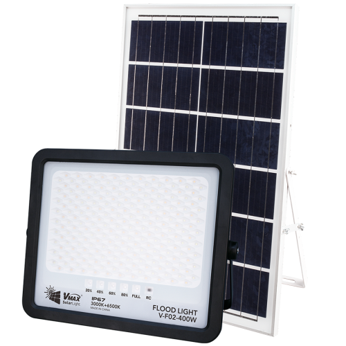 Wireless installation safety solar flood light