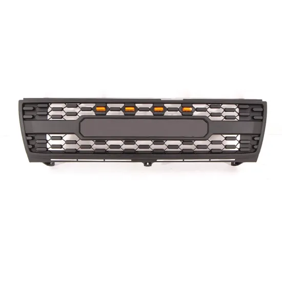 ABS Plastic Front Bumper Grill with Lights for 1997-2000 Toyota Tacoma Pickup Truck