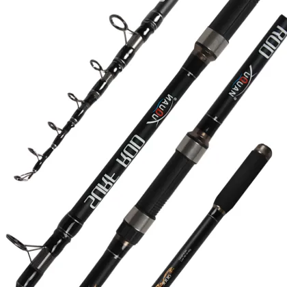 High Carbon Telescopic Surf Fishing Rod for River Carp