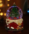 Kotak Natal Resin Crystal Ball Gift