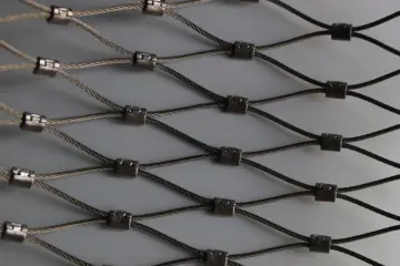stainless steel Monkey enclosure rope mesh