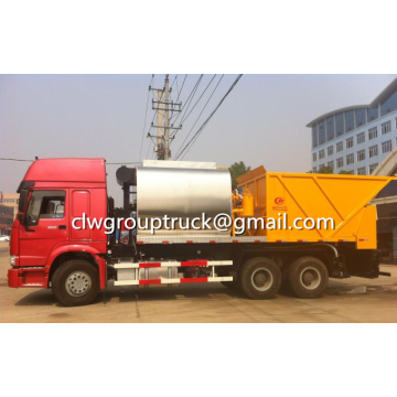 SINOTRUCK HOWO 6X4 6+10CBM Synchronous Chip Sealer