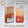 Uzy Bang BC5000 Puffs Thuốc lá điện tử Châu Âu Kho