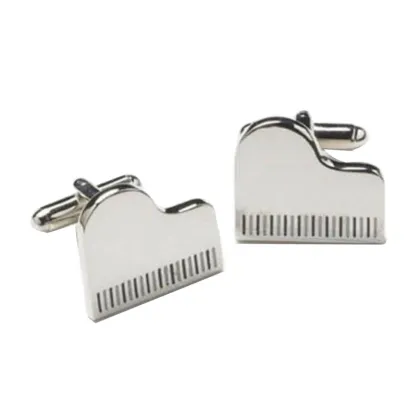 Stylish Musical Novelty Enamel Cuff Links